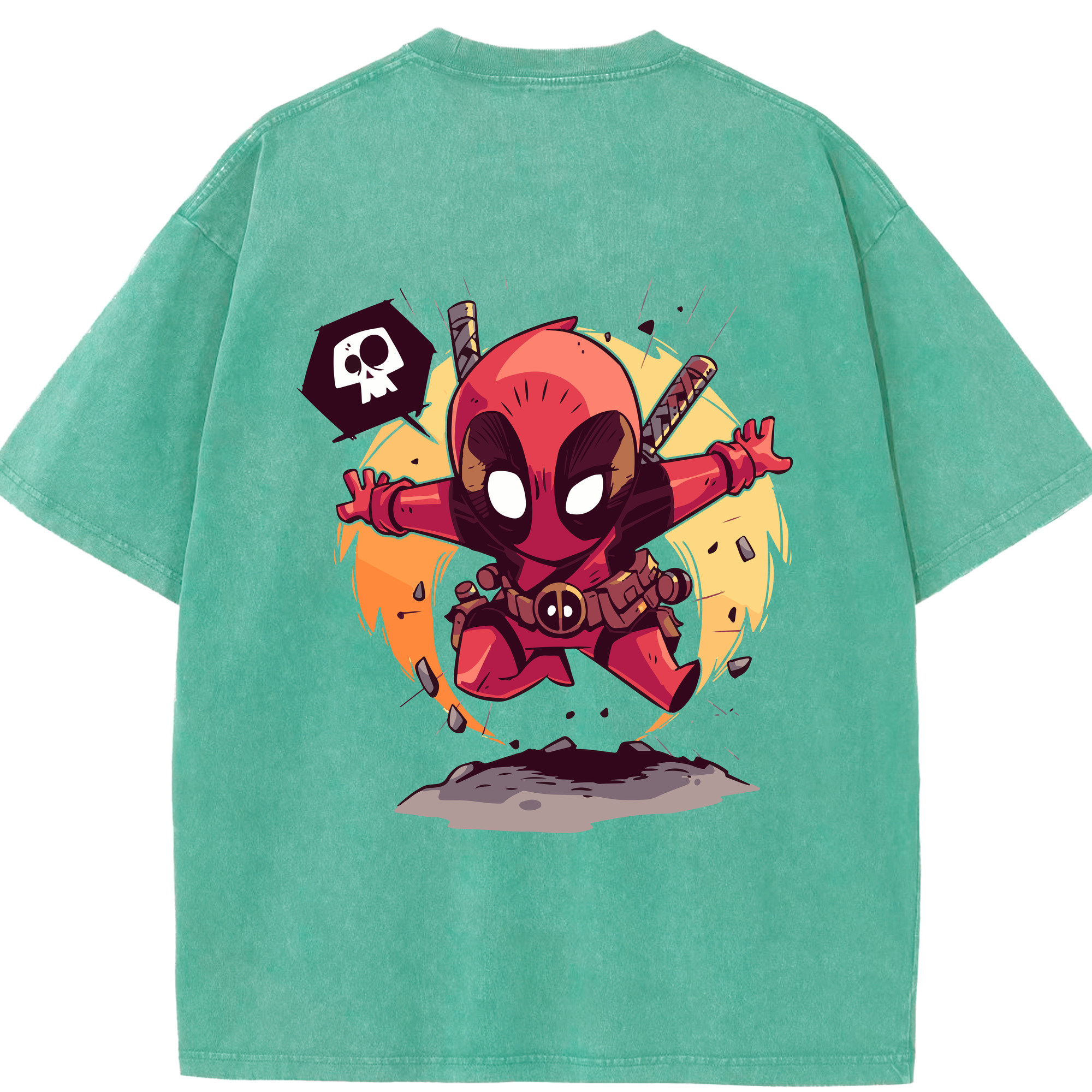 （画像用） アベンジャーズ The Avengers 綿100% ヴィンテージ風 半袖Tシャツ（背面プリント）